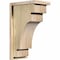Ekena Millwork Mediterranean Rough Sawn Corbel w/Backplate, Douglas Fir, 8"W x 12"D x 20"H COR08X12X20MED01RDF - alternate 1